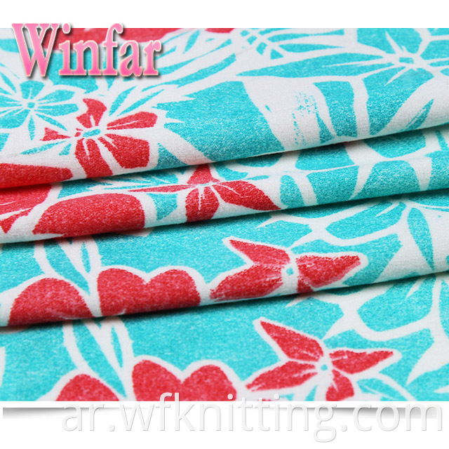 Shaoxing Factory Print Brush Fabric